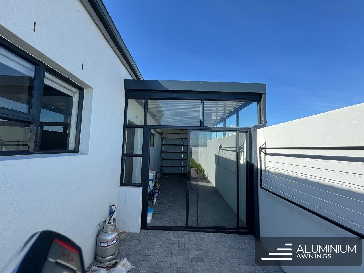 Aluminium carport