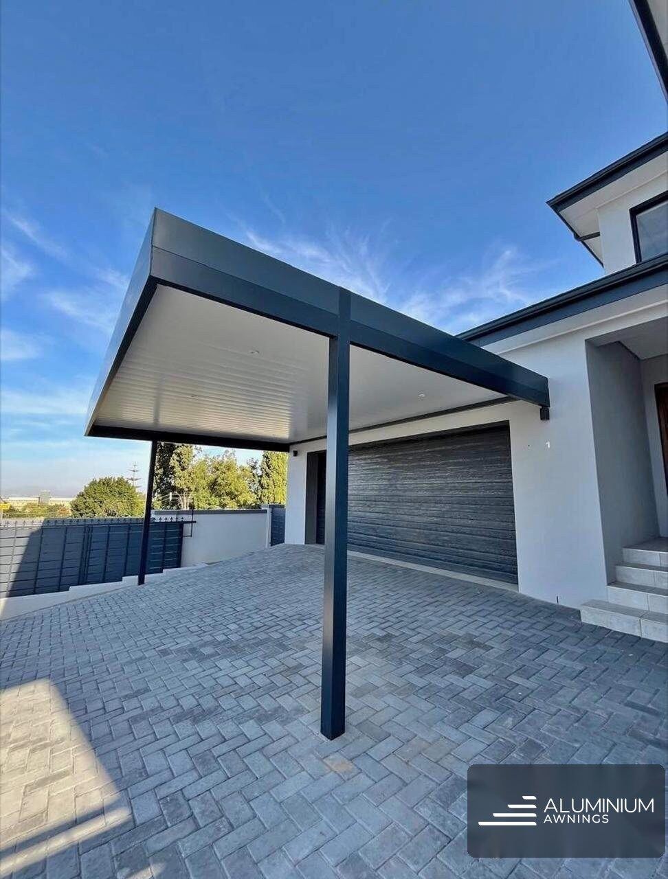Coastal-grade aluminium outdoor structure engineered for the Western Cape