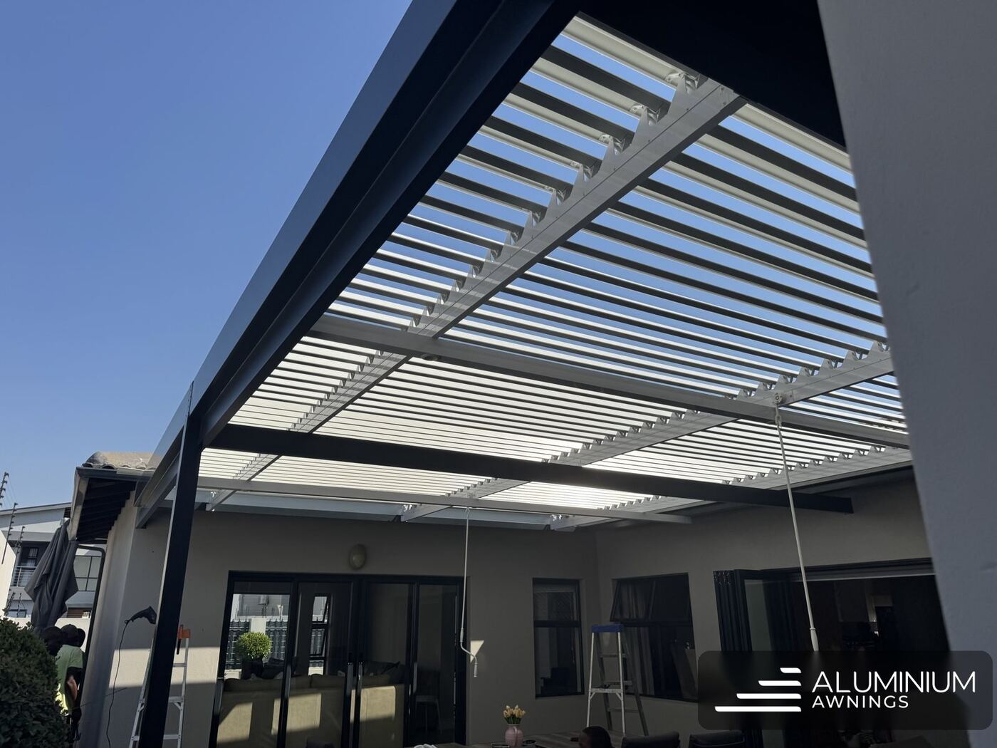 Aluminium Louvre Roof, Blouberg, Cape Town