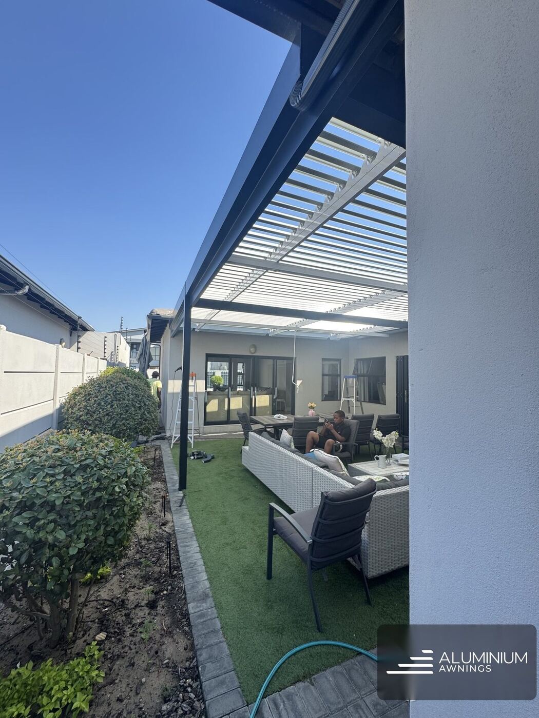 Aluminium Louvre Roof, Blouberg, Cape Town — view 4