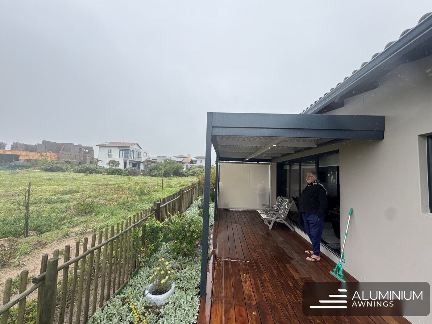 Aluminium Louvre Roof, Langebaan, West Coast — view 4