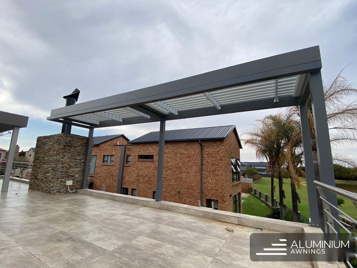 Motorised Louvre Roof — Constantia, Cape Town