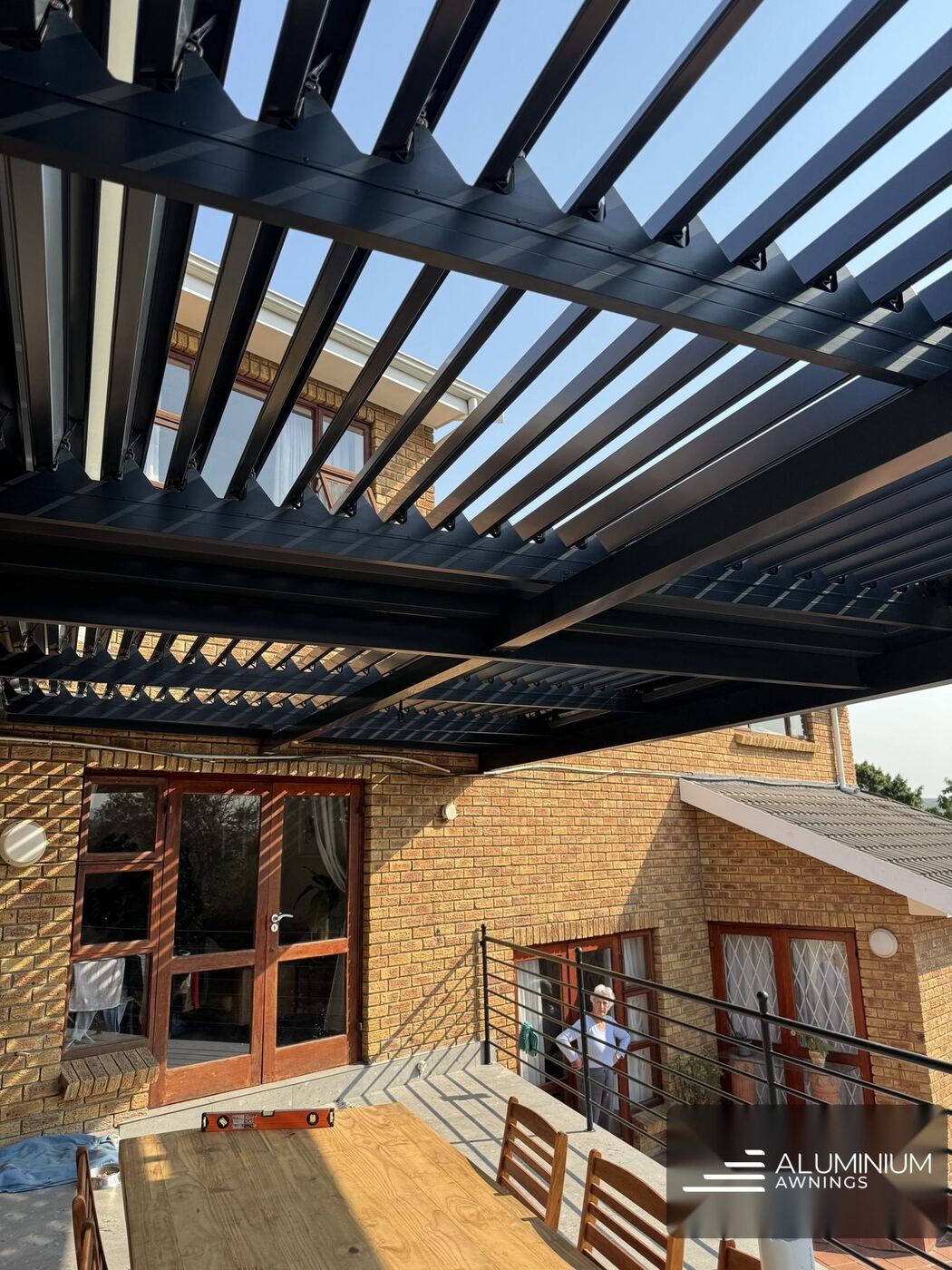Aluminium Louvre Roof, Bellville, Cape Town — view 4