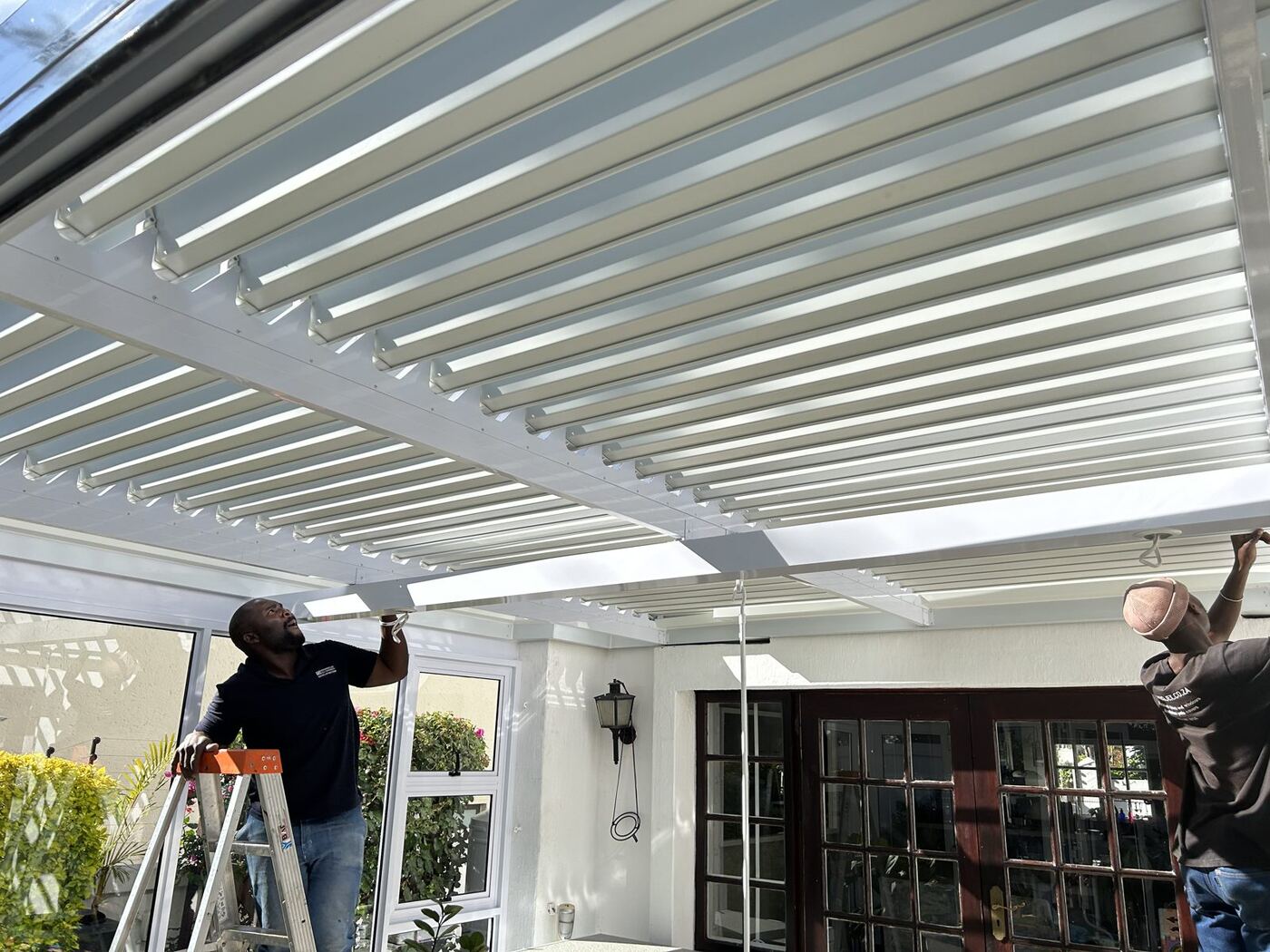 White Louvre System, Constantia — view 1.