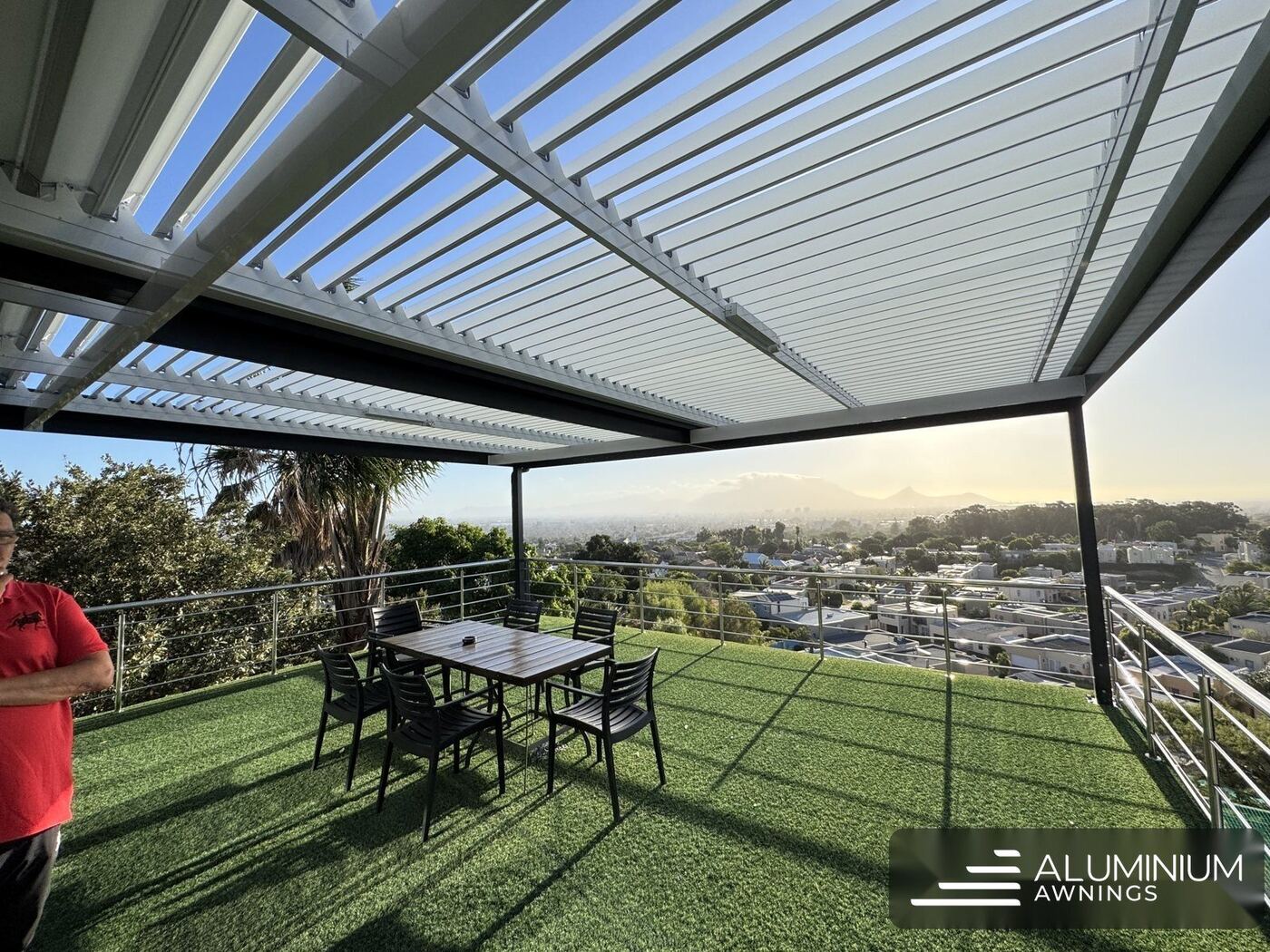 Aluminium Louvre Roof, Parow, Cape Town — view 3