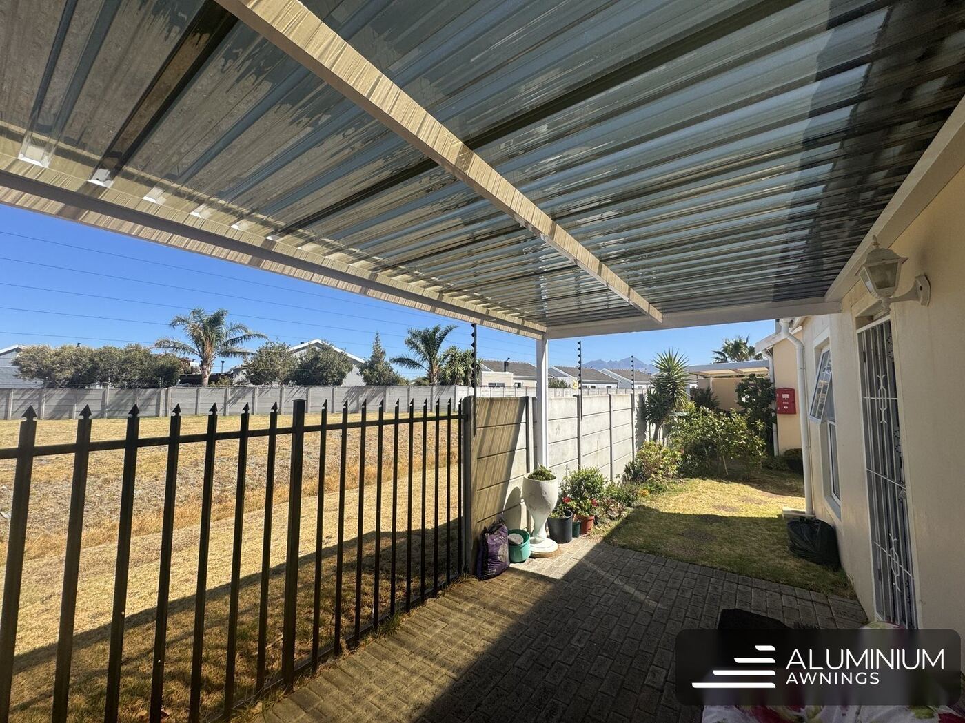 Aluminium Extruded Pergola, Gordon's Bay, Helderberg — view 2