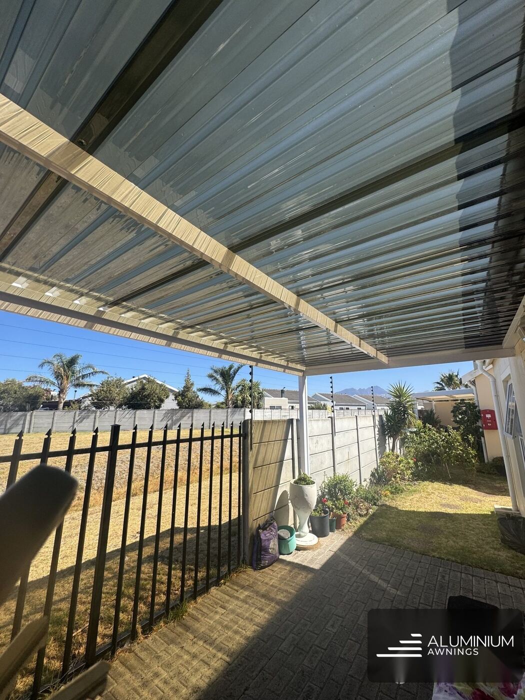Aluminium Extruded Pergola, Gordon's Bay, Helderberg — view 5