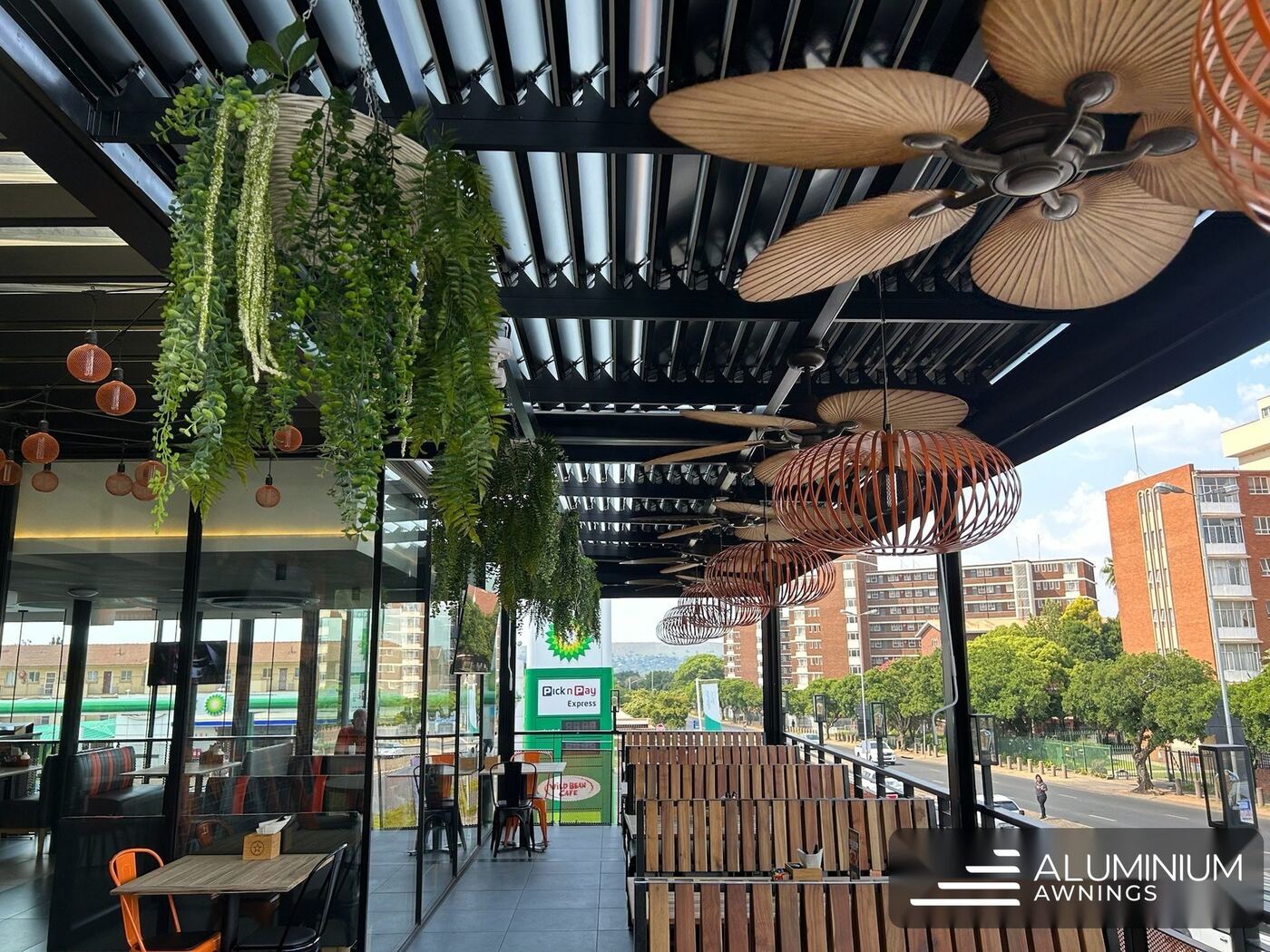 Adjustable Louvre Awning — Cape Town