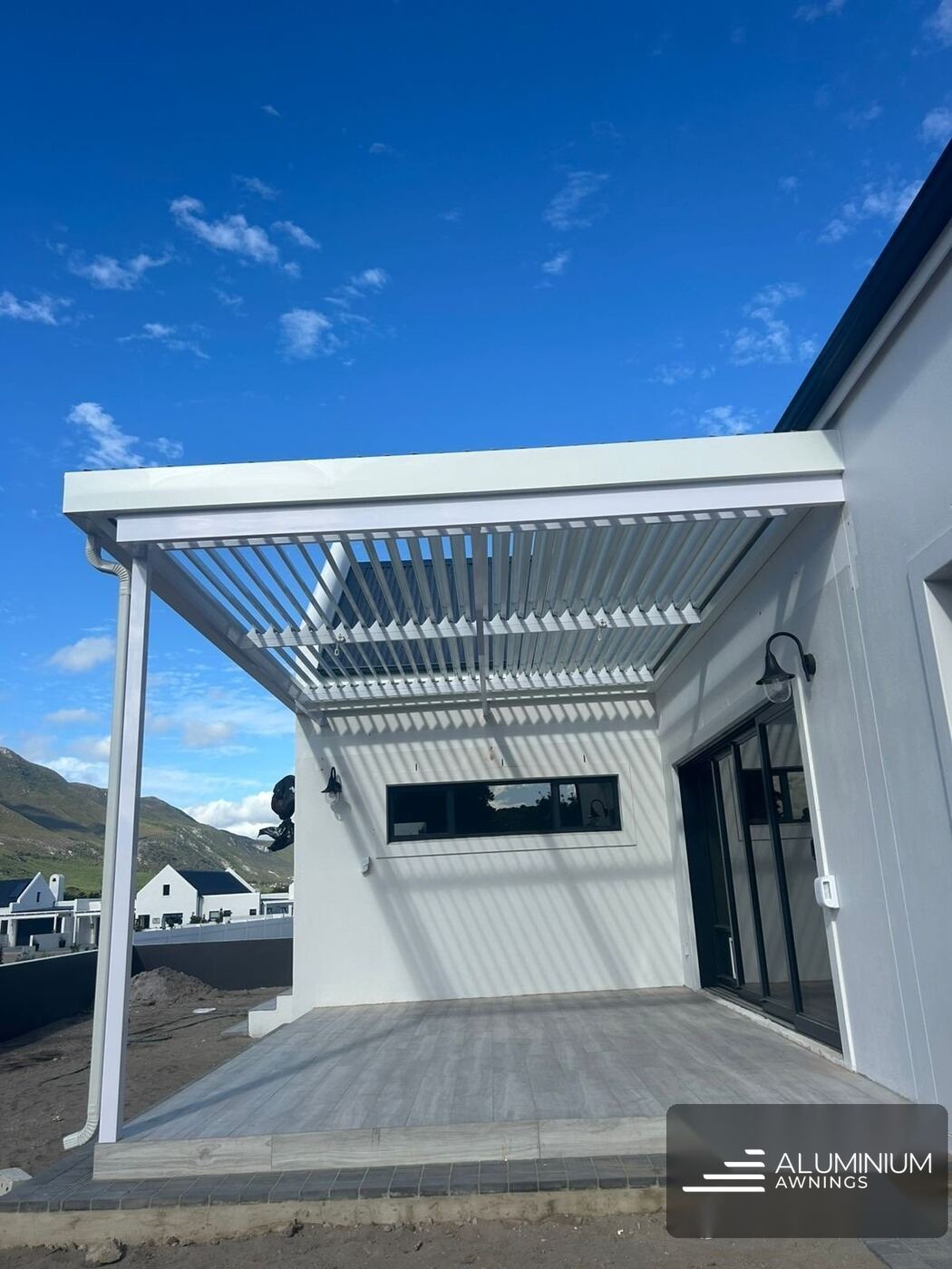 Aluminium Louvre Roof, Vermont, Whale Coast — view 5